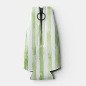 Rafraichisseur De Bouteilles Plage de Flamant rose rose blanc vert (Dos)