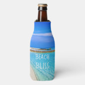Rafraichisseur De Bouteilles Plage tropicale Bliss (Bottle Devant)
