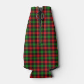 Rafraichisseur De Bouteilles Plaid vert et rouge (Dos)