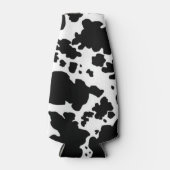 Rafraichisseur De Bouteilles Plaques de vache noire modernes Imprimer (Devant)