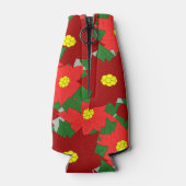 Rafraichisseur De Bouteilles Poinsettias de Noël (Dos)