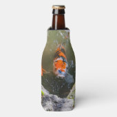 Rafraichisseur De Bouteilles Poisson Koi dans un étang (Bottle Devant)