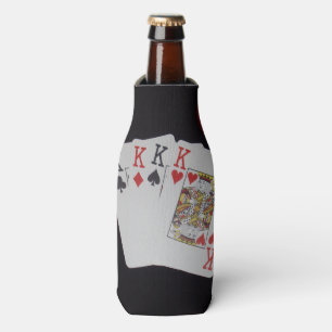 Rafraichisseur De Bouteilles Poker, Kings Quads, Porte-Stubby
