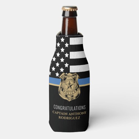 Rafraichisseur De Bouteilles Police Application de la loi Retraite mince Ligne  (Bottle Devant)