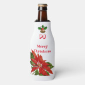 Rafraichisseur De Bouteilles Porte-Stubby de Noël personnalisé (Bottle Devant)