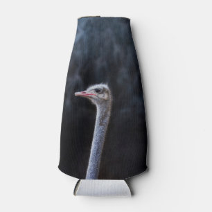 Rafraichisseur De Bouteilles portrait d'autruche