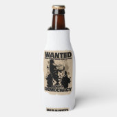 Rafraichisseur De Bouteilles Poster Recherché Donald Trump - Compte Géorgie (Bottle Devant)