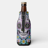 Rafraichisseur De Bouteilles Purple Sugar Skull (Bouteille Dos)