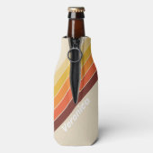 Rafraichisseur De Bouteilles Rayé Rétro avec Nom (Bouteille Dos)