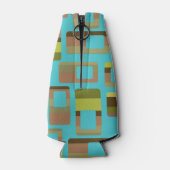 Rafraichisseur De Bouteilles Rectangles à bandes turquoise (Dos)