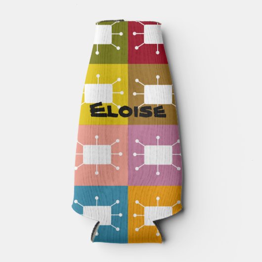 Rafraichisseur De Bouteilles Rectangles atomiques (Devant)