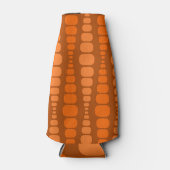 Rafraichisseur De Bouteilles Rectangles orange arrondies (Devant)