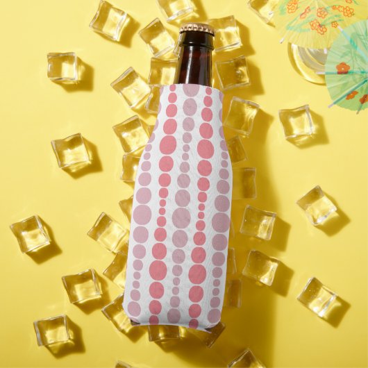Rafraichisseur De Bouteilles Rectangles roses modernes (Été in situ)