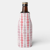Rafraichisseur De Bouteilles Rectangles roses modernes (Bottle Devant)