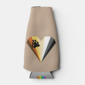 Rafraichisseur De Bouteilles Refroidisseur de boisson bouteille Bear Pride Hear (Devant)