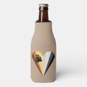 Rafraichisseur De Bouteilles Refroidisseur de boisson bouteille Bear Pride Hear (Bottle Devant)