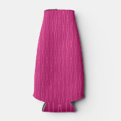 Rafraichisseur De Bouteilles Répétition géométrique rose profond (Devant)