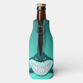 Rafraichisseur De Bouteilles Requin avec arrière - plan dégradé (Bouteille Dos)