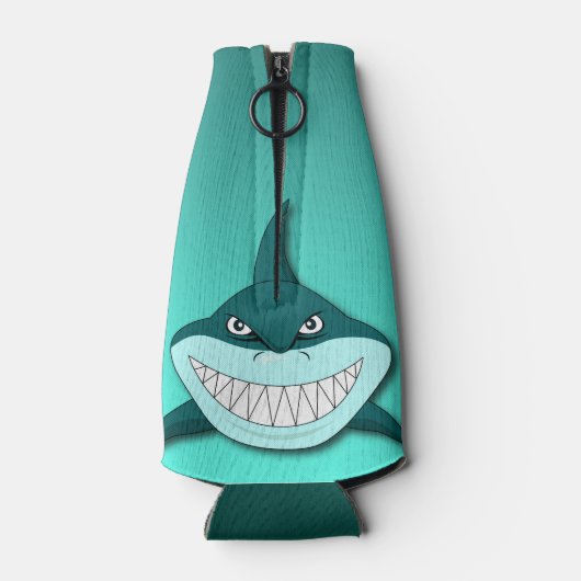 Rafraichisseur De Bouteilles Requin avec arrière - plan dégradé (Dos)