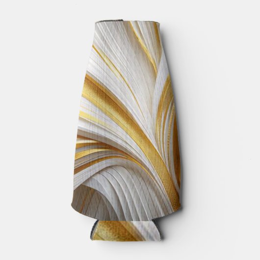 Rafraichisseur De Bouteilles Retro d'or blanc (Devant)