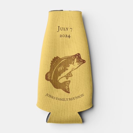 Rafraichisseur De Bouteilles Réunion de la famille des poissons frit (Devant)