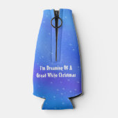 Rafraichisseur De Bouteilles Rêver D'Un Grand Requin Blanc Drôle Noël (Dos)