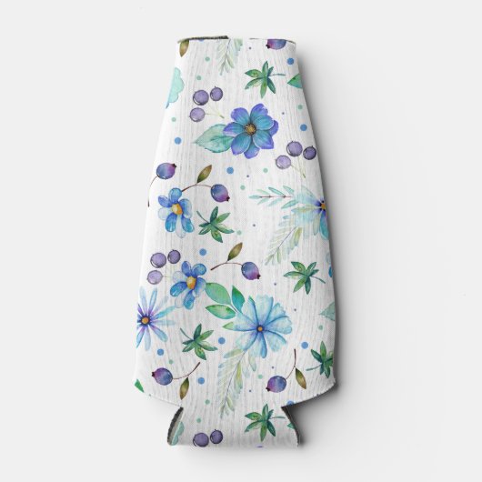 Rafraichisseur De Bouteilles Rose bleu (Devant)