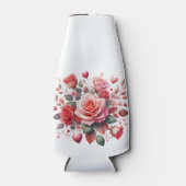 Rafraichisseur De Bouteilles Rose Bouquet Floral Design-62103 (Devant)