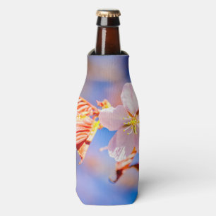 Rafraichisseur De Bouteilles Rouge Sakura bleu ciel