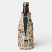 Rafraichisseur De Bouteilles "Route 66-Prenez vos coups de pied" (Bouteille Dos)