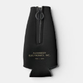 Rafraichisseur De Bouteilles Salutations à 50 ans anniversaire d'affaires (Dos)