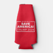 Rafraichisseur De Bouteilles Sauvez l'Amérique Trump 2024 (Devant)