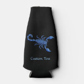 Rafraichisseur De Bouteilles Scorpion bleu (Devant)