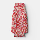 Rafraichisseur De Bouteilles Scribble rouge (Devant)