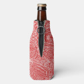 Rafraichisseur De Bouteilles Scribble rouge (Bouteille Dos)