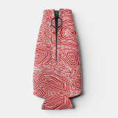 Rafraichisseur De Bouteilles Scribble rouge (Dos)