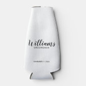 Rafraichisseur De Bouteilles Script moderne Salons personnalisés (Devant)