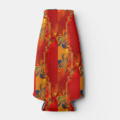 Rafraichisseur De Bouteilles Seamless Graphic Design - rouge orange I (Devant)