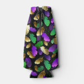 Rafraichisseur De Bouteilles Seamless Pattern with Mardi Gras feathers (Dos)