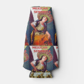 Rafraichisseur De Bouteilles "Senorita mexicaine" (Devant)