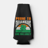 Rafraichisseur De Bouteilles Shenanigans Malarkey Funny St Patrick's Day Name (Devant)