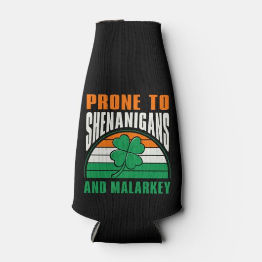 Rafraichisseur De Bouteilles Shenanigans Malarkey Funny St Patrick's Day Name (Devant)