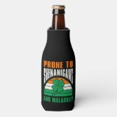Rafraichisseur De Bouteilles Shenanigans Malarkey Funny St Patrick's Day Name (Bottle Devant)