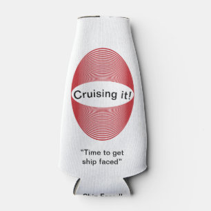Rafraichisseur De Bouteilles « Ship Faced » Protège-canette Koozie