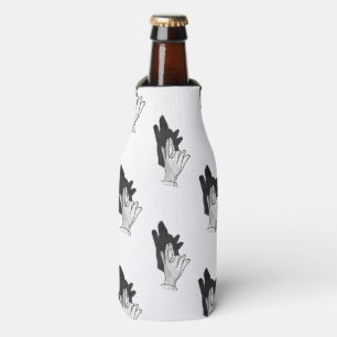 Rafraichisseur De Bouteilles Silhouette de main de loup