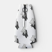 Rafraichisseur De Bouteilles Silhouette de main de loup (Dos)