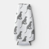 Rafraichisseur De Bouteilles Silhouette gris léopard et gris clair (Devant)