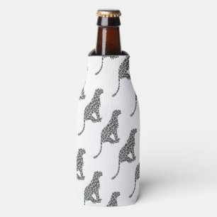 Rafraichisseur De Bouteilles Silhouette gris léopard et gris clair