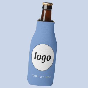 Rafraichisseur De Bouteilles Simple Logo Texte Professionnel Promo Ciel Bleu