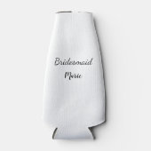 Rafraichisseur De Bouteilles SIMPLE MINIMAL ajouter votre nom bridesmaid C pers (Devant)